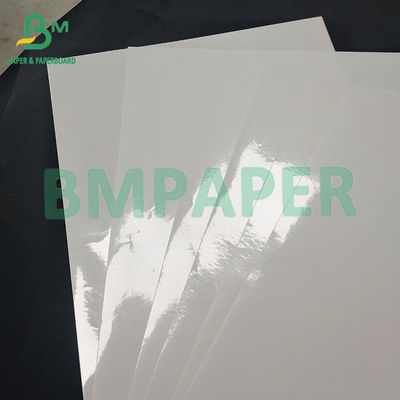 80gsm Single Sided Highlighter Label Paper For Drinking Beverage Packaging