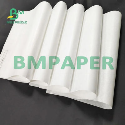 60g In Sheet White Oilproof MG Greaseproof Paper For Hamburger And Oily Food