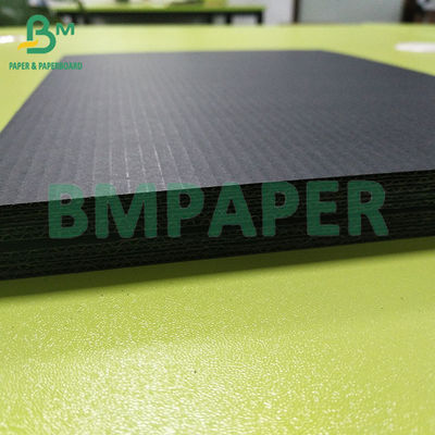 120gsm Mix Pulp Black 3 Ply Corrugated Paper For High Grade Gift Box