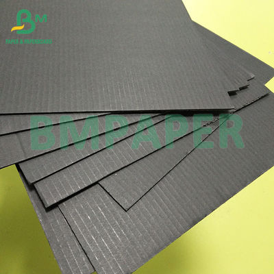 120gsm Mix Pulp Black 3 Ply Corrugated Paper For High Grade Gift Box