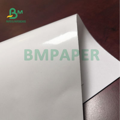 80gsm C1S High Glossy Coated White Paper For Beverages Labels 70 X 100cm