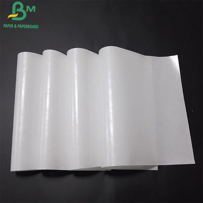 30gsm 60gsm Food Grade Single Side Glossy White Kraft Paper For Packaging Products