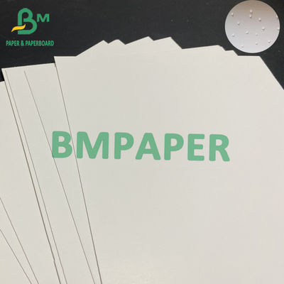 PE Coated Frozen Food Grade Paper Eco Friendly Seafood Cold Packaging Paper 275g + 15g PE