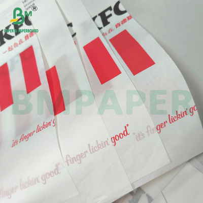 Greaseproof Food Wrapping Paper 35gsm 40gsm 50gsm For Hamburger Sandwich