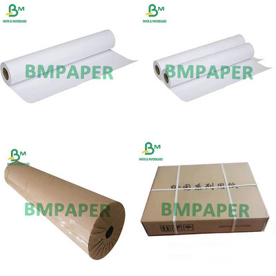 50g - 80g White Plotter Paper Small Roll 50m/100m/150m/200m Length Carton Package