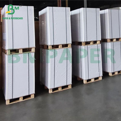 Double Side High Gloss White Cardboard For Boxes High Stiffness Packaging Board