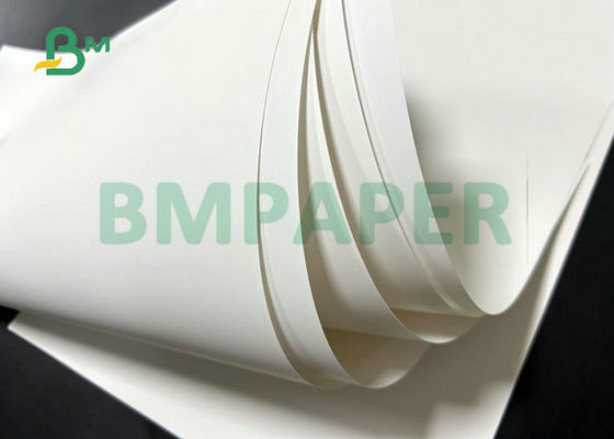28 X 40inches Printable Pure White 210grams Thermal Card Sheet For Airline Boarding Pass Paper