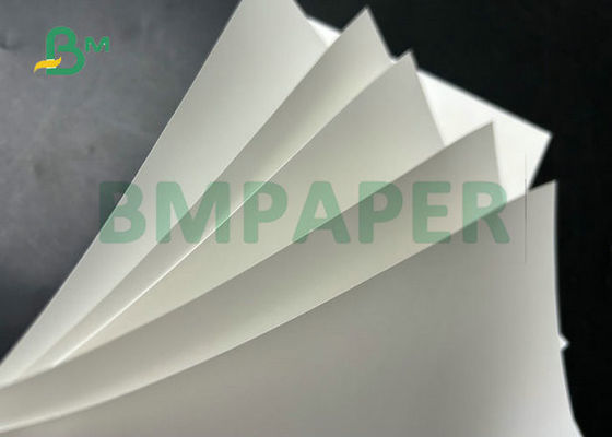 28 X 40inches Printable Pure White 210grams Thermal Card Sheet For Airline Boarding Pass Paper