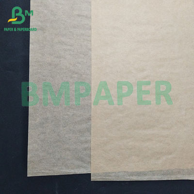 40gsm Brown Greaseproof Waterproof Grade Packing Paper For Hamburger Packaging
