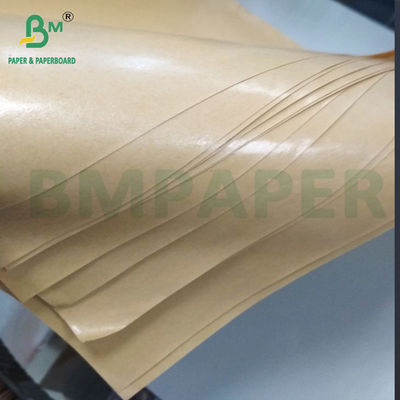 Brown Kraft Silicone Coated Paper Released Kraft Paper 80gsm For Labels