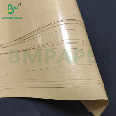 Brown Kraft Silicone Coated Paper Released Kraft Paper 80gsm For Labels