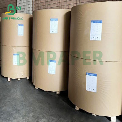 Food Packaging Recyclable Strong 40 50 GSM Natural Kraft Paper