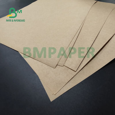 50gsm 60gsm Natural Color Kraft Paper For Takeaway Bag High Tear Strength