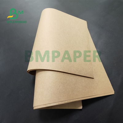 50gsm 60gsm Natural Color Kraft Paper For Takeaway Bag High Tear Strength