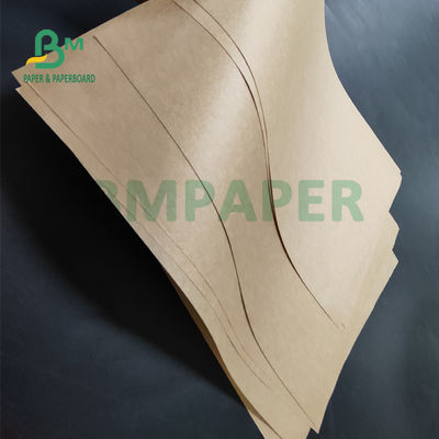 50gsm 60gsm Natural Color Kraft Paper For Takeaway Bag High Tear Strength