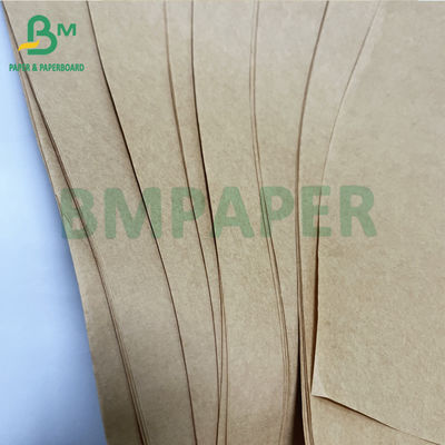 Smooth Recyclable Kraft Color 45gsm 80gsm Food Packing Paper Roll