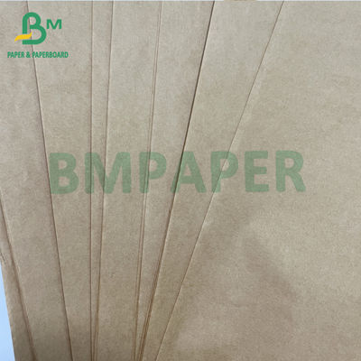Smooth Recyclable Kraft Color 45gsm 80gsm Food Packing Paper Roll