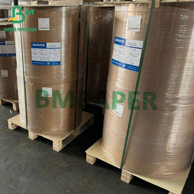 Customized Virgin Brown Kraft Paper Rolls 40gsm - 80gsm Food Packaging Paper
