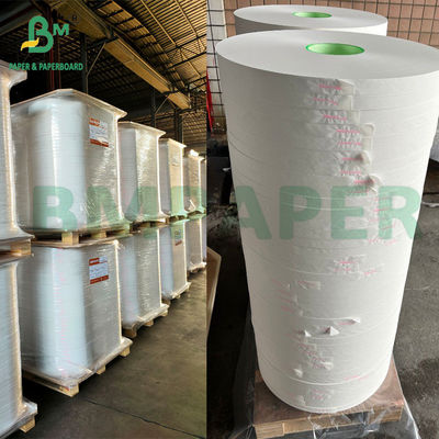 24g 28g Drink Straw Wrap Paper 24mm 25mm Width Support Printing