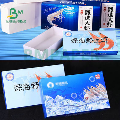 SBS Frozen Paperboard PE Coated 275gsm 325gsm For Making Frozen Food Packaging Box