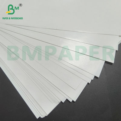 Glossy Coated One Side Label Paper 80gsm 90gsm White C1S Art Paper
