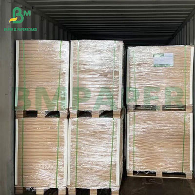 Glossy Coated One Side Label Paper 80gsm 90gsm White C1S Art Paper