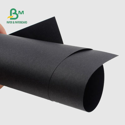 300gsm 350gsm Uniform Black Paper For Hang Tags 70 X 100cm High Rigidity