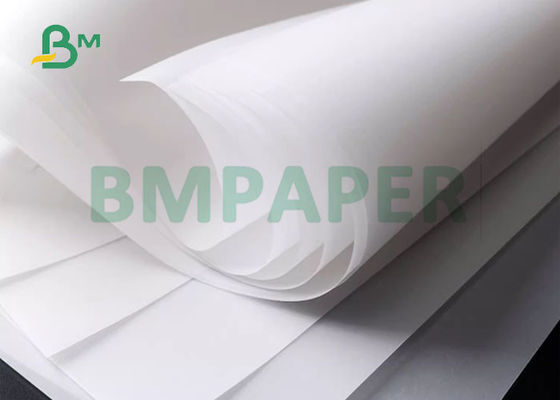 15gram 17gram 86cm 90cm Width White Color Translucent Tissue Paper Roll For Fruite Wrapping