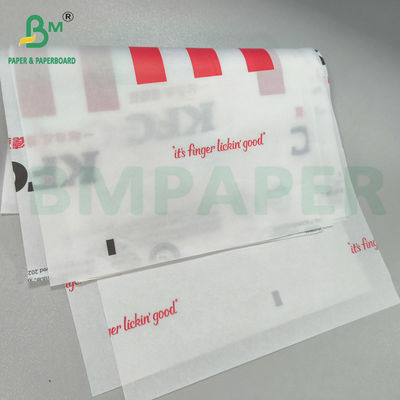 35 - 50gsm Grease Proof Paper Perfect For Fatty Food Packaging With Kit 3 - 7