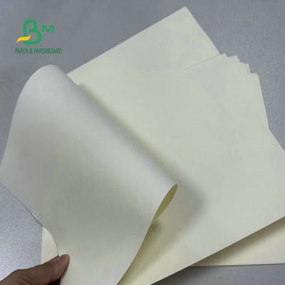61 X 86cm 30gram 33gram 35gram Offset Printing Cream Color Book Paper For Product Manual