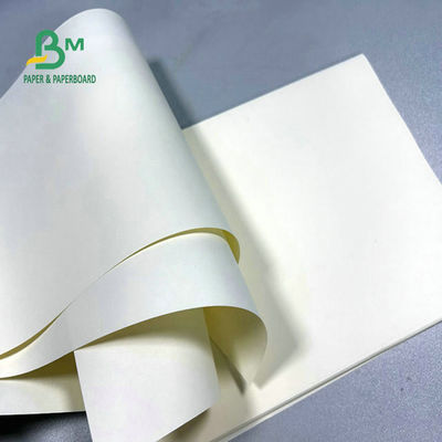 61 X 86cm 30gram 33gram 35gram Offset Printing Cream Color Book Paper For Product Manual