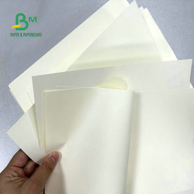 61 X 86cm 30gram 33gram 35gram Offset Printing Cream Color Book Paper For Product Manual