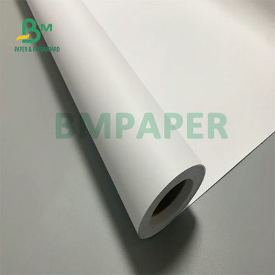 28lb 47lb Coated CAD Paper 24 36 Inches Roll Width Plotter Paper Bond Roll 3'' Core