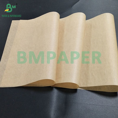 40gsm Brown Food Grade Greaseproof Paper Hamburger Wrappers Rolls Kit 7