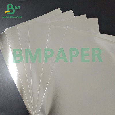 70gsm 763mm Printability Silvery Wet Strength Aluminized Beer Label Holographic Paper