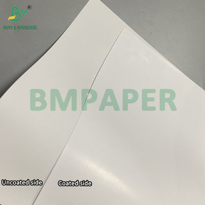 White 120gsm C1S Art Paper Coated One Side Glossy 500sheets Ream Package