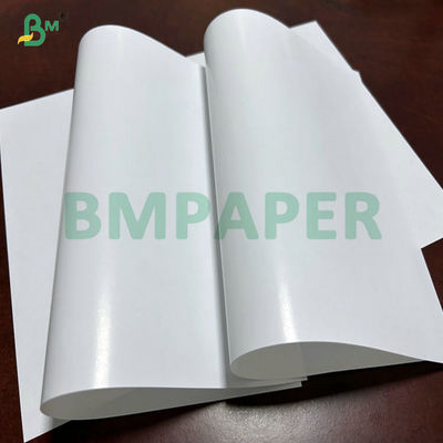 80gram 115gram Coating Single Sided Glossy Paper For Waist Labels 80cm 86cm