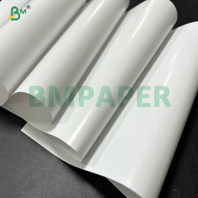 80gram 115gram Coating Single Sided Glossy Paper For Waist Labels 80cm 86cm