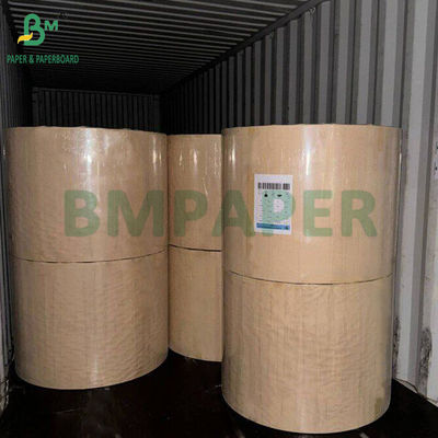 50gsm Brown Kraft Paper For Flour Packaging Bag 715mm High Bursting Strength