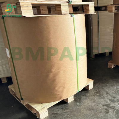 50g 60g Pure Virgin Fibre Kraft Paper 102cm Brown Bag Paper Roll