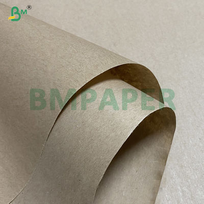 50gsm 60gsm Virgin Brown Kraft Paper Rolls For Dividers 100cms Width