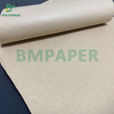 50gsm 60gsm Virgin Brown Kraft Paper Rolls For Dividers 100cms Width
