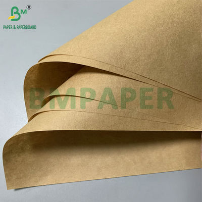 Uncoated 50gsm 60gsm 180mm 715mm Brown Kraft Paper For Making Food Bags