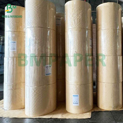Smooth Surface 70gsm 90gsm Brown Heavy Duty Strong Paper 500mm X 100m