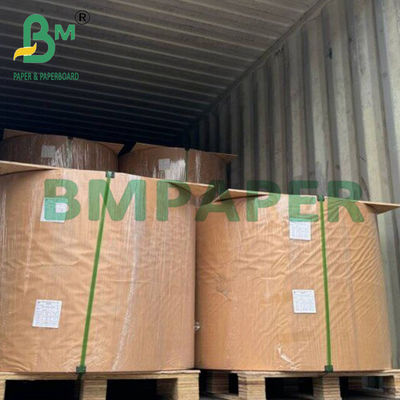 Brown Semi Extensible Sack Kraft Paper For Animal Feed Packaging 80gsm 85gsm