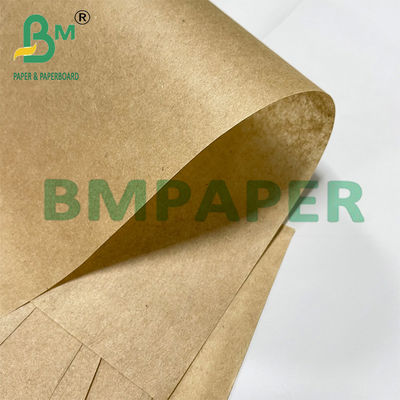 Brown Semi Extensible Sack Kraft Paper For Animal Feed Packaging 80gsm 85gsm