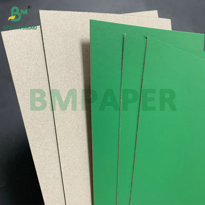 1mm 1.5mm Green Top Grey Back Stiffness Cardboard For Making Picture Frame