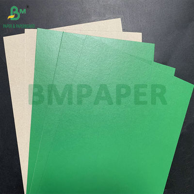 1mm 1.5mm Green Top Grey Back Stiffness Cardboard For Making Picture Frame