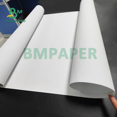 108GSM 180GSM Coated Plotter Bond Paper Roll For Graphics Printing 36'' X 50m