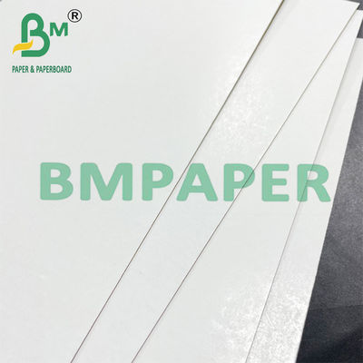 Anti - Curl Testliner White Coated Kraft Paper For Dry Food Packaging 200gsm